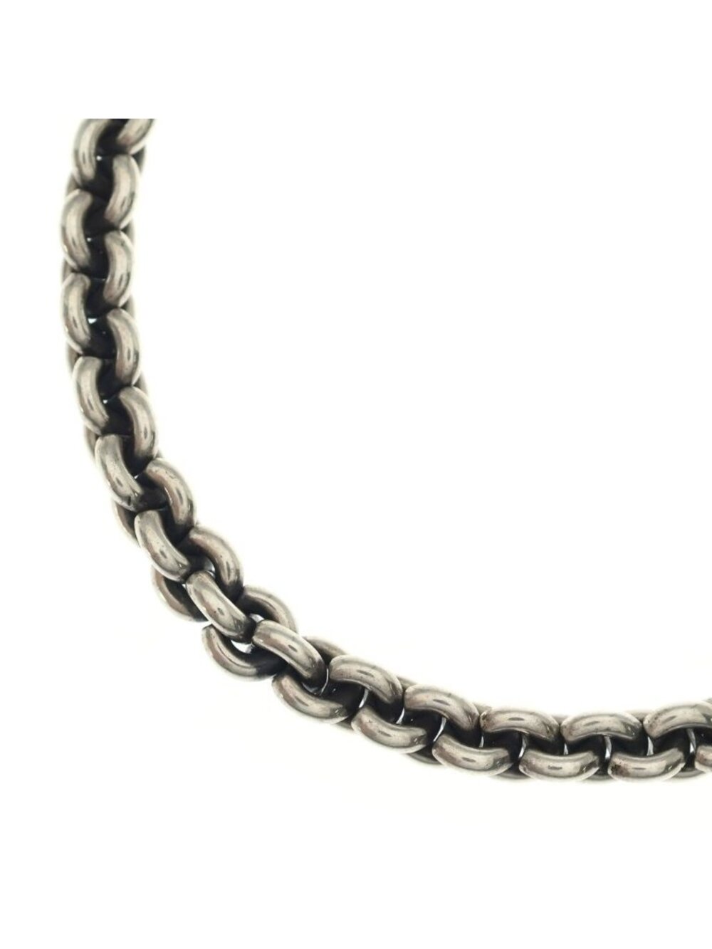 Chrome Hearts RS Loop Caine Chain Necklace Silver